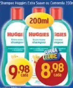 Supermercados Guanabara Shampoo Huggies Extra Suave ou Camomila oferta