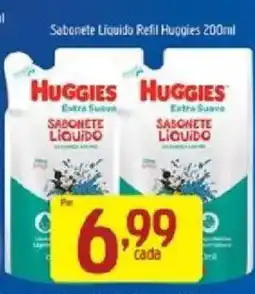 Supermercados Guanabara Sabonete liquido refill huggies oferta