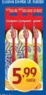 Supermercados Guanabara Escova Dental Dr. Rabbit oferta