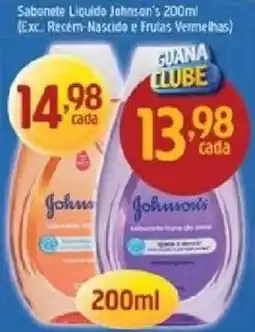 Supermercados Guanabara Sabonete Liquido Johnson's oferta