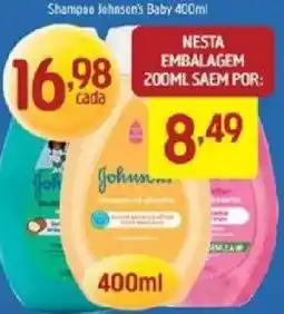 Supermercados Guanabara Shampoo johnson's baby oferta