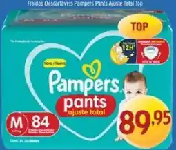 Supermercados Guanabara Pampers pants ajuste total oferta