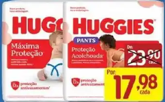 Supermercados Guanabara huggies pants oferta