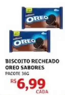 Assaí Atacadista Biscoito recheado oreo sabores oferta