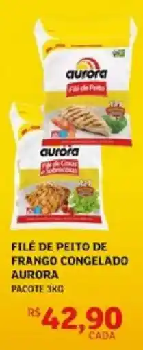 Assaí Atacadista Filé de peito de frango congelado aurora oferta