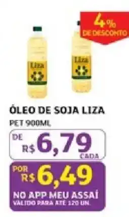Assaí Atacadista óleo de soja liza oferta