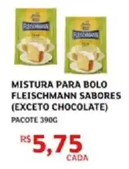 Assaí Atacadista Mistura para bolo fleischmann sabores oferta