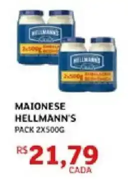 Assaí Atacadista Maionese hellmann's oferta
