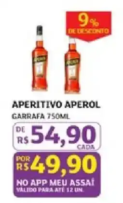 Assaí Atacadista Aperitivo aperol oferta