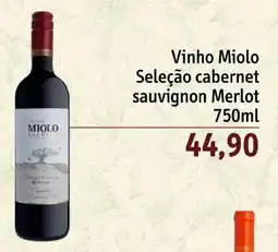 Sonda Vinho miolo seleção cabernet sauvignon merlot oferta