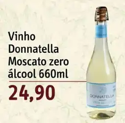 Sonda Vinho Donnatella Moscato zero álcool oferta