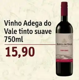 Sonda Vinho Adega do Vale tinto suave oferta