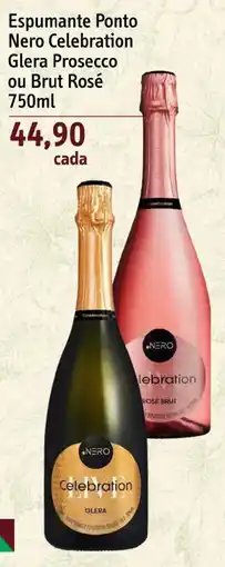 Sonda Espumante Ponto Nero Celebration Glera Prosecco ou Brut Rosé oferta