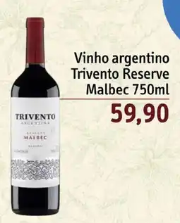 Sonda Vinho argentino Trivento Reserve Malbec oferta