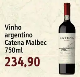 Sonda Vinho argentino Catena Malbec oferta