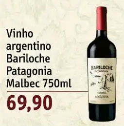 Sonda Vinho argentino Bariloche Patagonia Malbec oferta