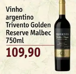 Sonda Vinho argentino Trivento Golden Reserve Malbec oferta
