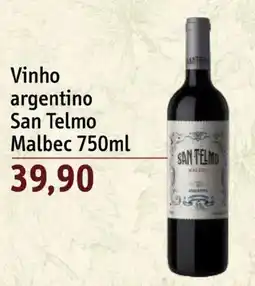 Sonda Vinho argentino San Telmo Malbec oferta