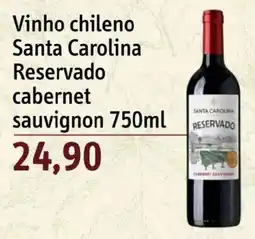 Sonda Vinho chileno santa carolina reservado cabernet sauvignon oferta