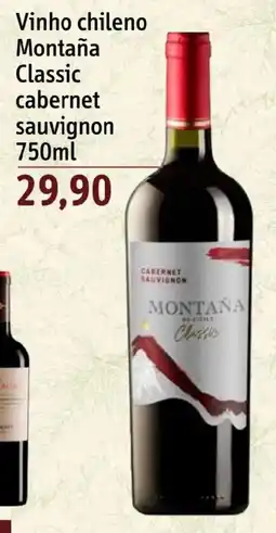 Sonda Vinho chileno montaña classic cabernet sauvignon oferta