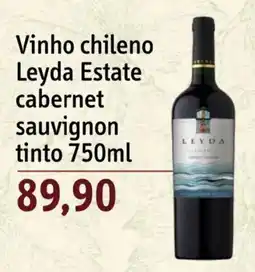 Sonda Vinho chileno leyda estate cabernet sauvignon tinto oferta