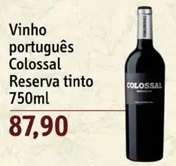 Sonda Vinho português colossal reserva tinto oferta