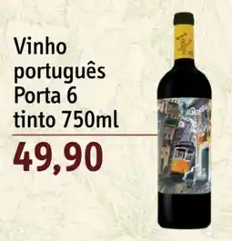 Sonda Vinho português Porta 6 tinto oferta