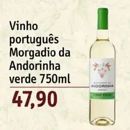 Sonda Vinho português Morgadio da Andorinha verde oferta