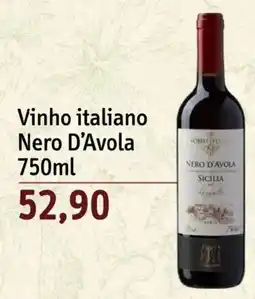 Sonda Vinho italiano Nero D'Avola oferta