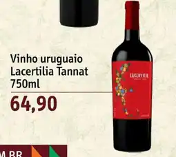 Sonda Vinho uruguaio Lacertilia Tannat oferta