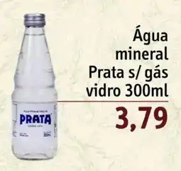 Sonda Água mineral prata s/ gás vidro oferta