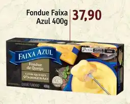 Sonda Fondue Faixa Azul com queijo parmesão oferta