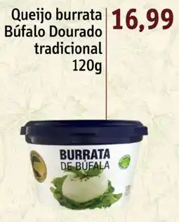 Sonda Queijo burrata búfalo dourado tradicional oferta