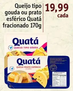 Sonda Queijo tipo gouda ou prato esférico quatá oferta