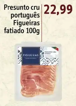 Sonda Presunto cru português figueiras fatiado oferta