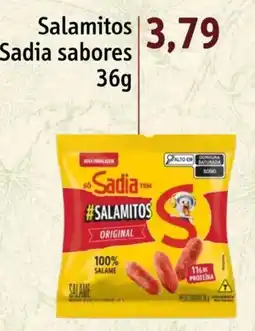 Sonda Salamitos Sadia sabores oferta
