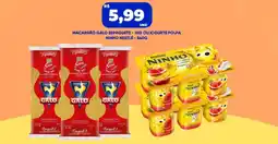 Tatico Macarrão gallo espaguete ou iogurte polpa ninho nestlé oferta