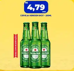 Tatico Cerveja heineken shot oferta
