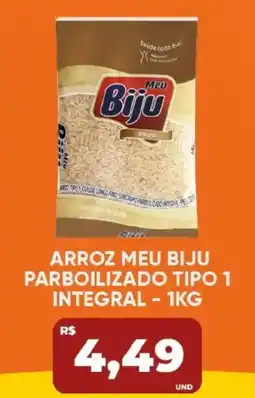 Tatico Arroz meu biju parboilizado tipo 1 integral oferta
