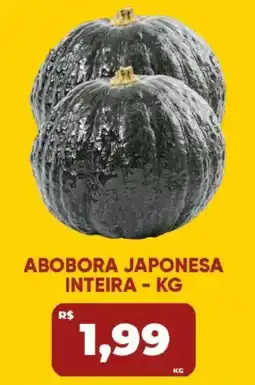 Tatico abobora japonesa inteira - kg oferta