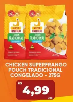 Tatico Chicken superfrango pouch tradicional congelado oferta