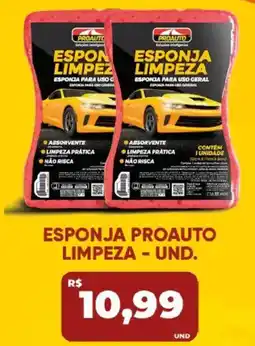 Tatico esponja proauto limpeza - und. oferta