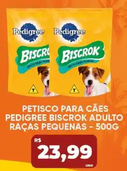Tatico Petisco para cães pedigree biscrok adulto raças pequenas oferta