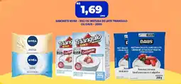 Tatico Sabonete nivea - 85g ou mistura de leite triangulo ou daus - 200g oferta