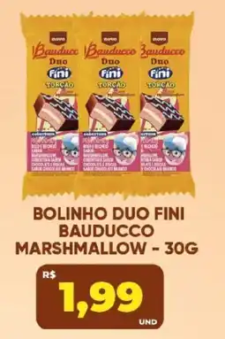 Tatico Bolinho duo fini bauducco marshmallow oferta