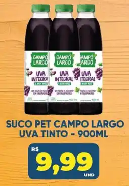 Tatico Suco pet campo largo uva tinto oferta
