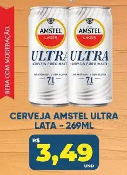 Tatico Cerveja amstel ultra oferta