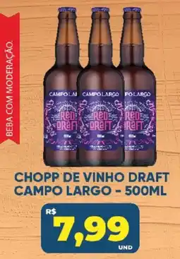 Tatico Chopp de vinho draft campo largo oferta