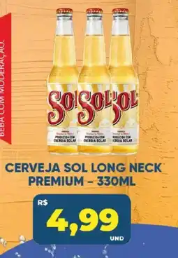 Tatico Cerveja sol long neck premium oferta