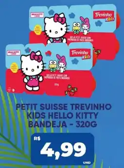 Tatico petit suisse trevinho kids hello kitty oferta